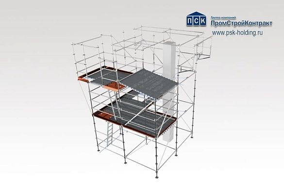 Леса для тренировочных полигонов PSK SCAFF SYSTEM